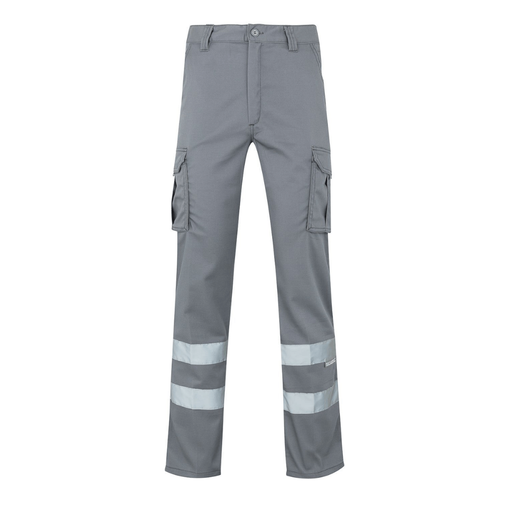 103014S VELILLA - Pantalón stretch multibolsillos con cintas
