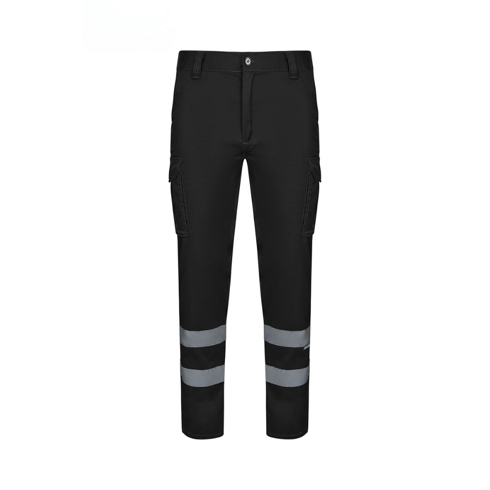 103014S VELILLA - Pantalón stretch multibolsillos con cintas