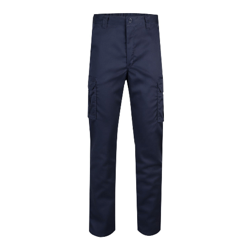 [1861] 103015S VELILLA - Pantalón forrado stretch multibolsillos (AZUL NAVY, 34)