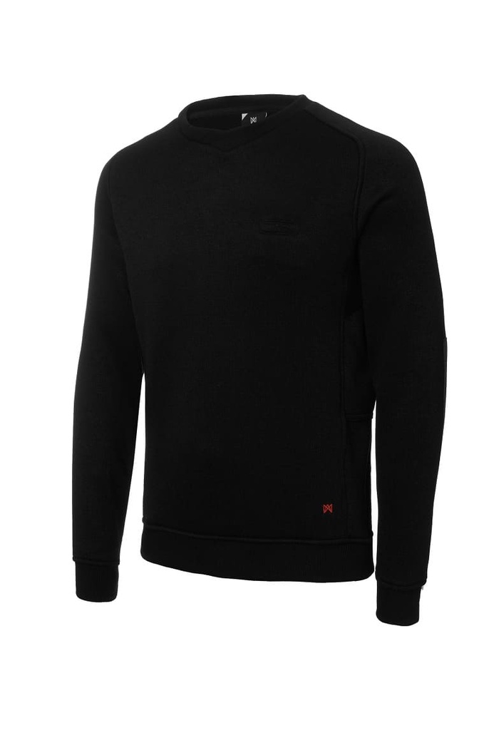 04823 MONZA - JERSEY REGULAR FIT, CUELLO REDONDO, REFUERZOS