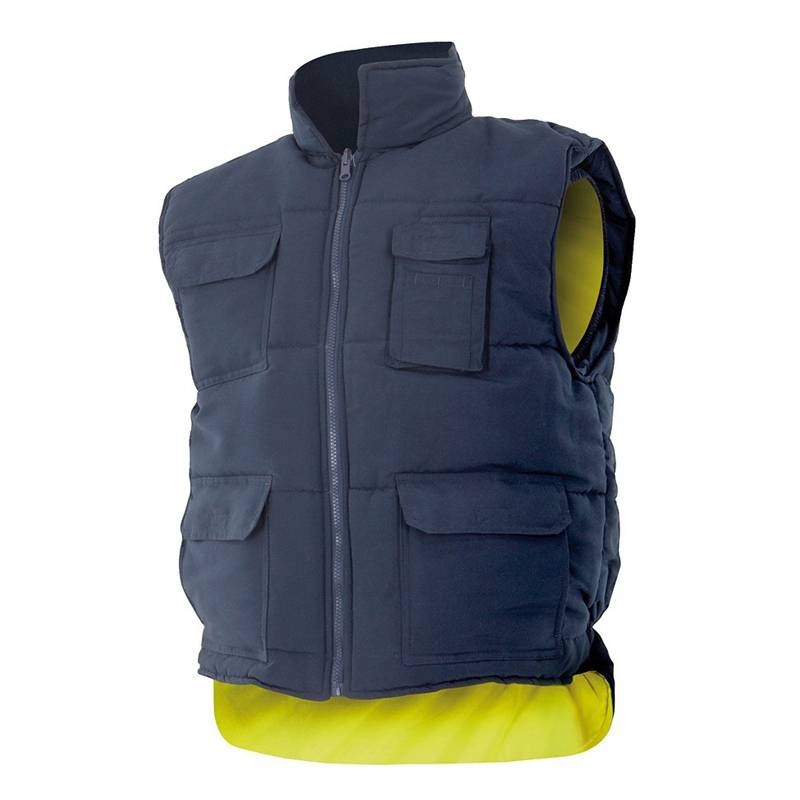 148 VELILLA - Chaleco acolchado reversible