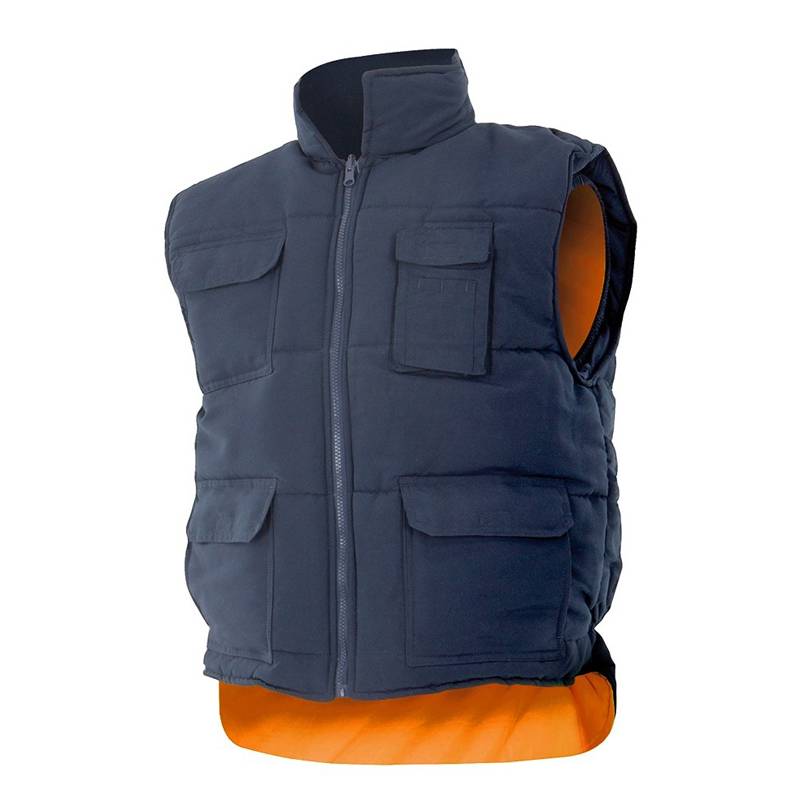 148 VELILLA - Chaleco acolchado reversible
