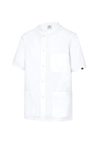 [00117902] DRAGO 23.26 MONZA - CHAQUETA COMBINADA MALLA CUELLO REDONDO MC. (BLANCO, XS)