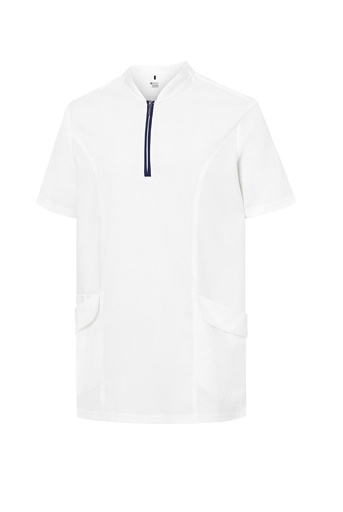 [00118001] LYNX 21.24 MONZA - CASACA CBO M.C CUELLO MAO 3 BOLSILLOS (BLANCO, S)