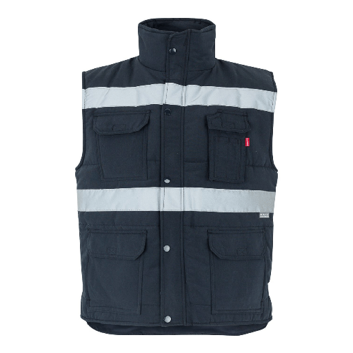 [5096] 205904 VELILLA - Chaleco acolchado multibolsillos con cintas (AZUL NAVY, S)