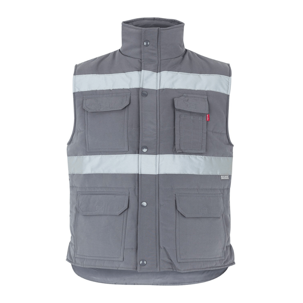 205904 VELILLA - Chaleco acolchado multibolsillos con cintas