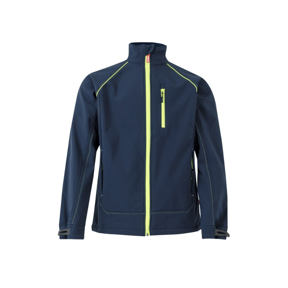 206001 VELILLA - Cazadora soft shell Fluor Match Industria
