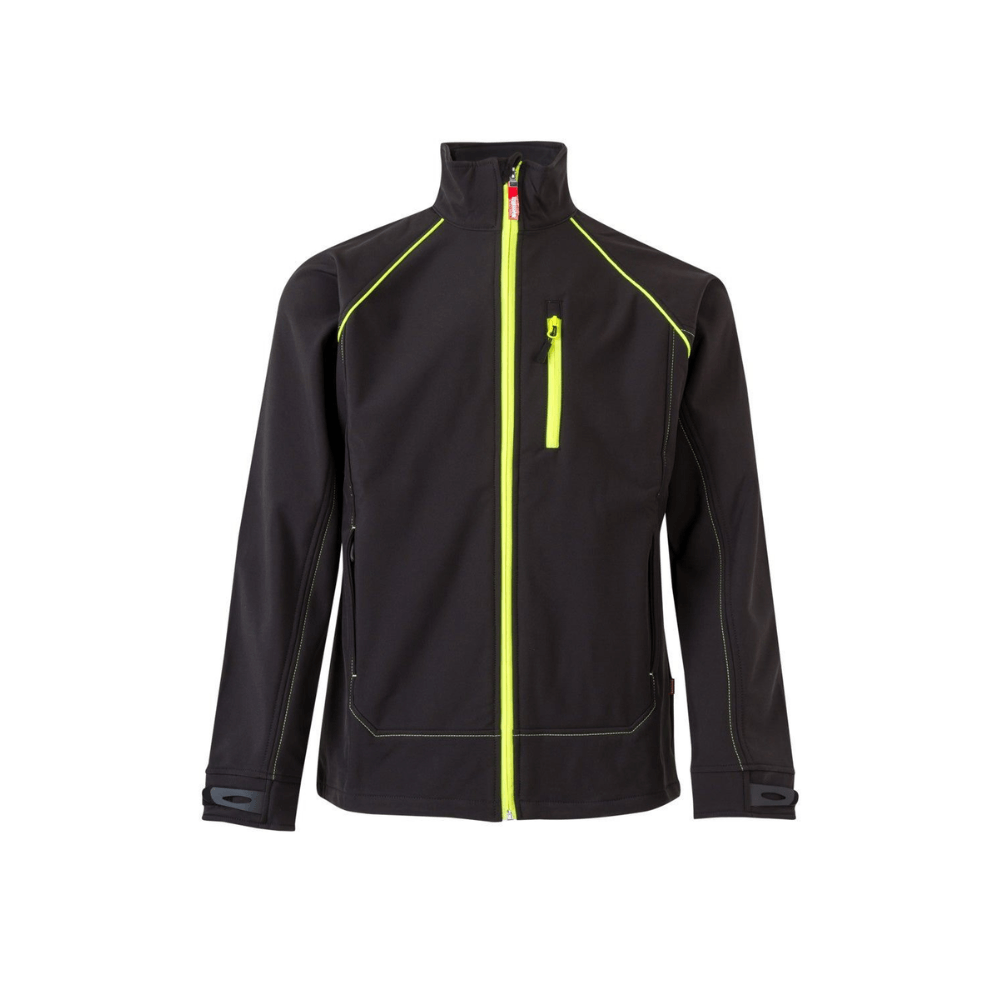 206001 VELILLA - Cazadora soft shell Fluor Match Industria