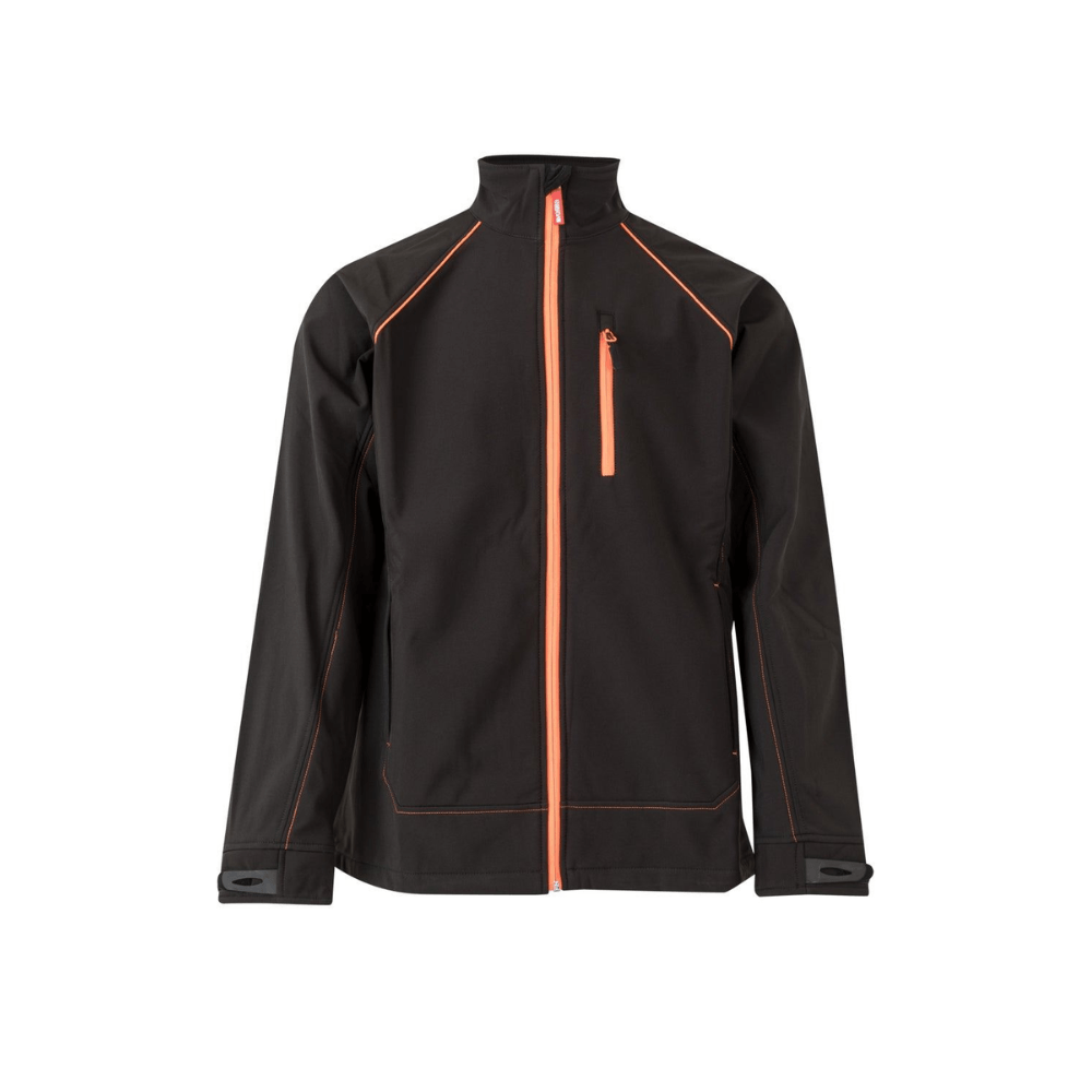 206001 VELILLA - Cazadora soft shell Fluor Match Industria