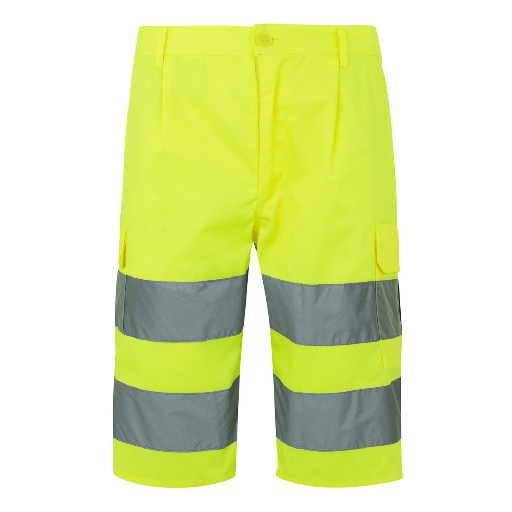 [5768] 303005 VELILLA - Bermudas multibolsillos (AMARILLO FLÚOR, S)