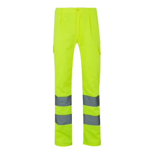 [5780] 303006 VELILLA - Pantalón multibolsillos (AMARILLO FLÚOR, S)