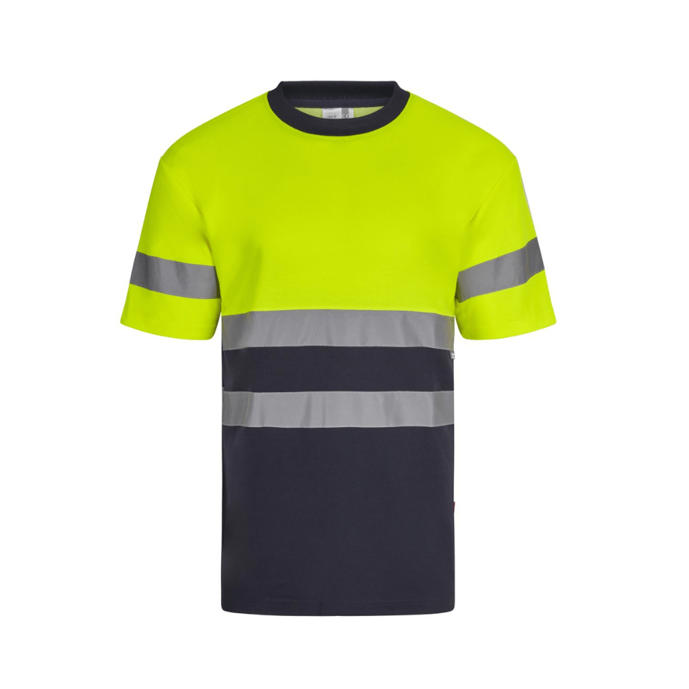 305613 VELILLA - Camiseta algodón bicolor manga corta