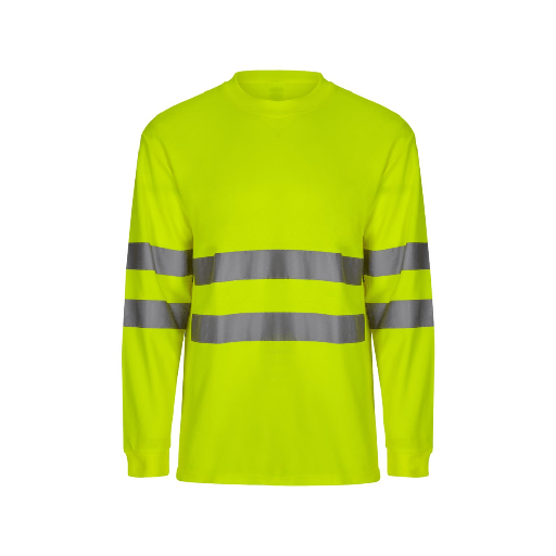 [6584] 305614 VELILLA - Camiseta algodón manga larga (AMARILLO FLÚOR, S)