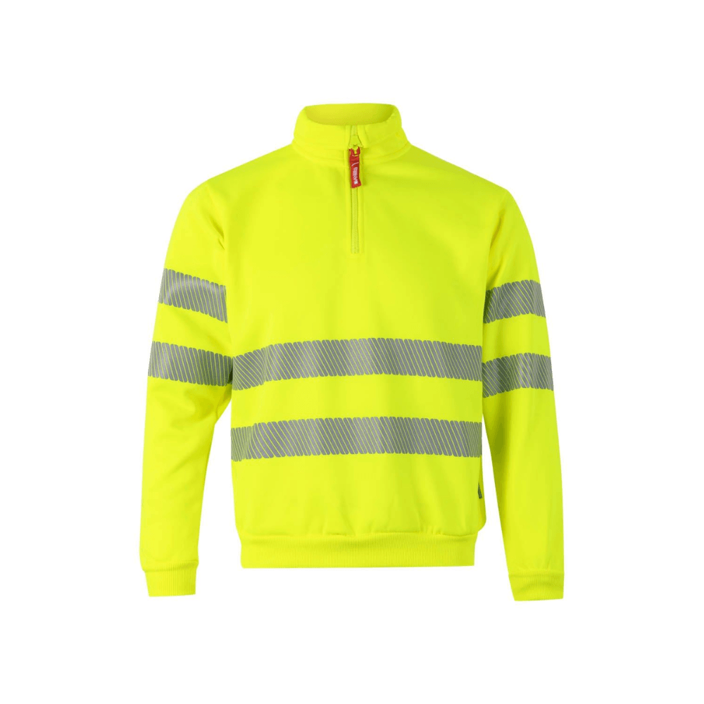 305704 VELILLA - Sudadera con media cremallera cinta segmentada