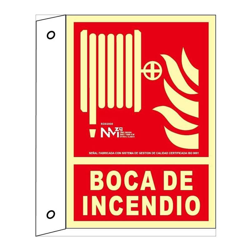B02008 NORMALUZ - BANDEROLA BIE PVC 0,7mm Clase B 210X300mm