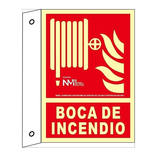 [00118893] B02008 NORMALUZ - BANDEROLA BIE PVC 0,7mm Clase B 210X300mm