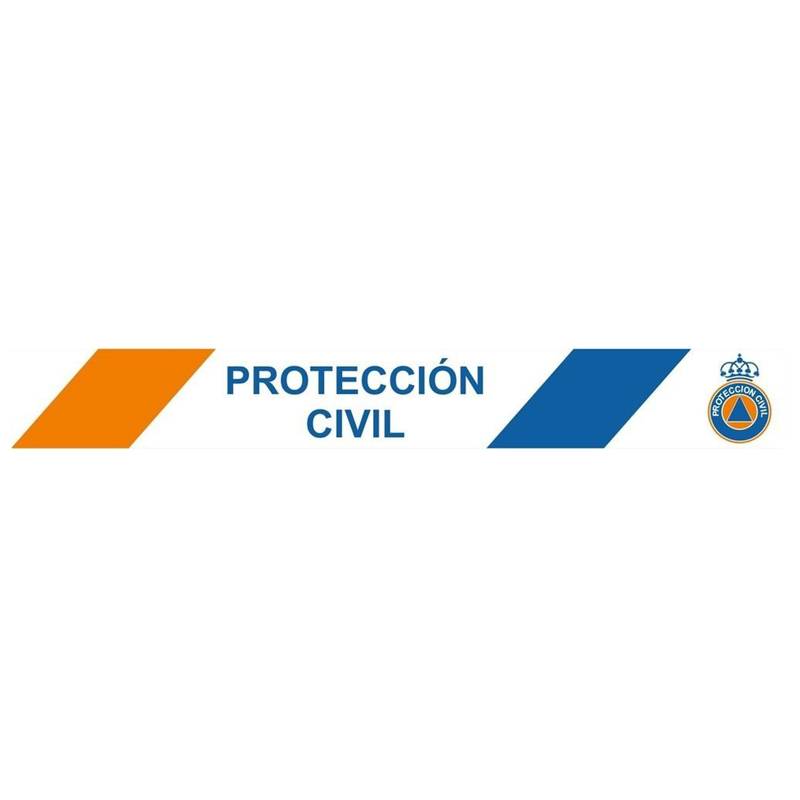 RD80213 NORMALUZ - CINTA PORTECCION CIVIL 75mm  200mts  0,05mm