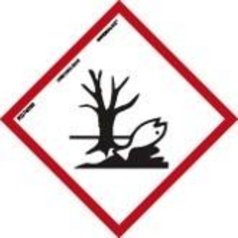 RD47050 NORMALUZ - SEÑAL PRODUCTO QUIMICO PELIGROSO PARA MEDIO AMBIENTE PVC 0,7mm 300X300mm