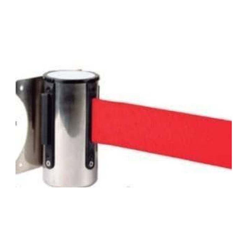 BA50005 NORMALUZ - SOPORTE PARED INOX CINTA ROJA