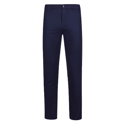[7845] 403010S VELILLA - Pantalón chino stretch unisex (AZUL NAVY, 34)