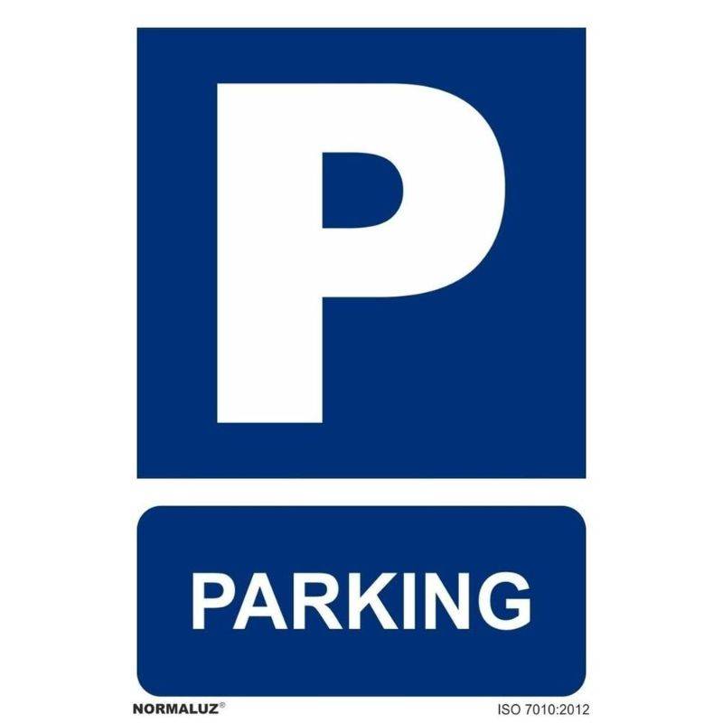 RD20048 NORMALUZ - SEÑAL PARKING PVC 0,7mm 210X300mm