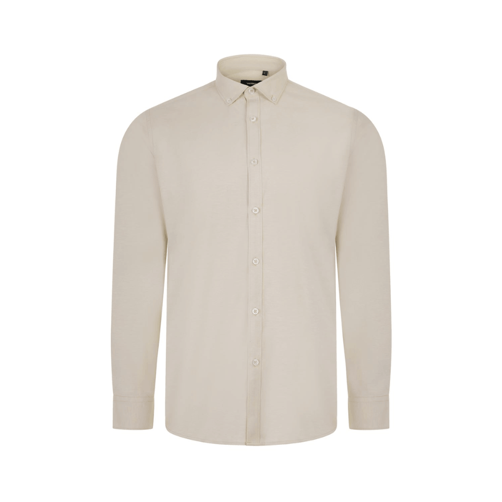405004S VELILLA - Camisa oxford stretch manga larga hombre