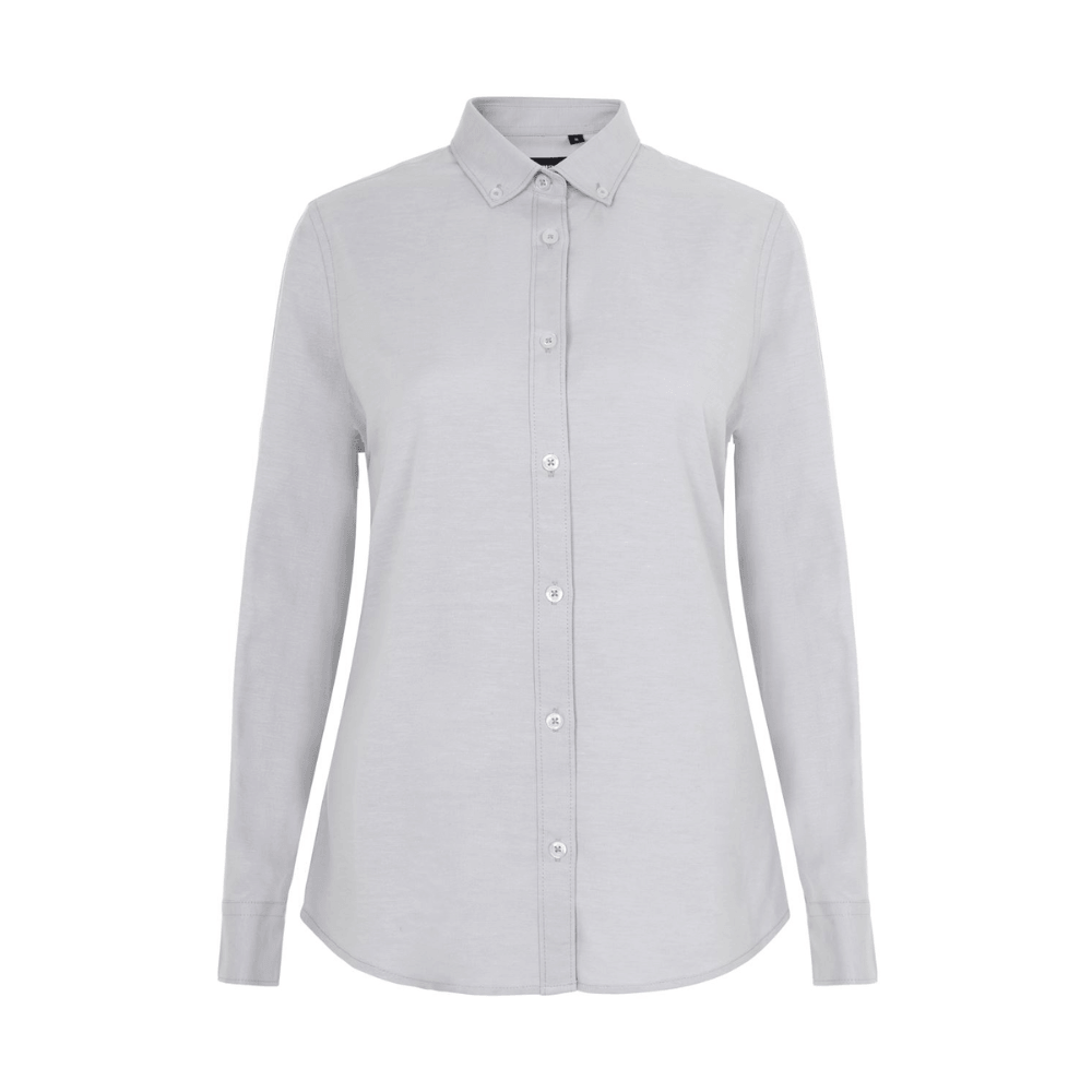 405005S VELILLA - Camisa oxford stretch manga larga mujer