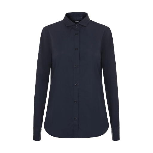 [8622] 405011 VELILLA - Camisa manga larga mujer (AZUL NAVY, XS)