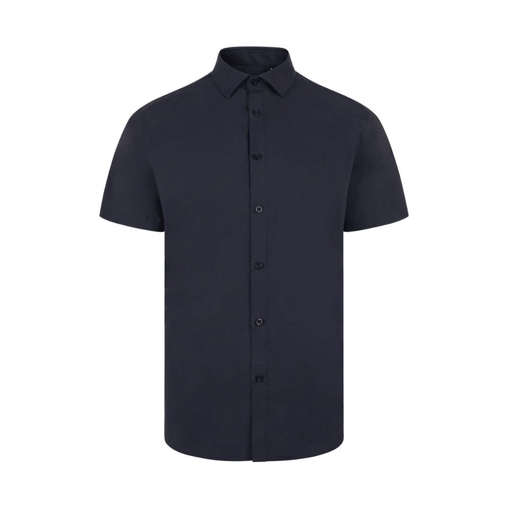 405016S VELILLA - Camisa manga corta stretch hombre