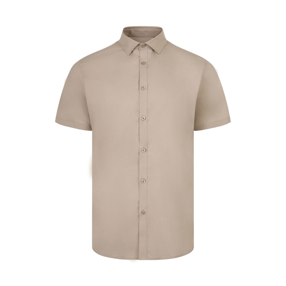 405016S VELILLA - Camisa manga corta stretch hombre