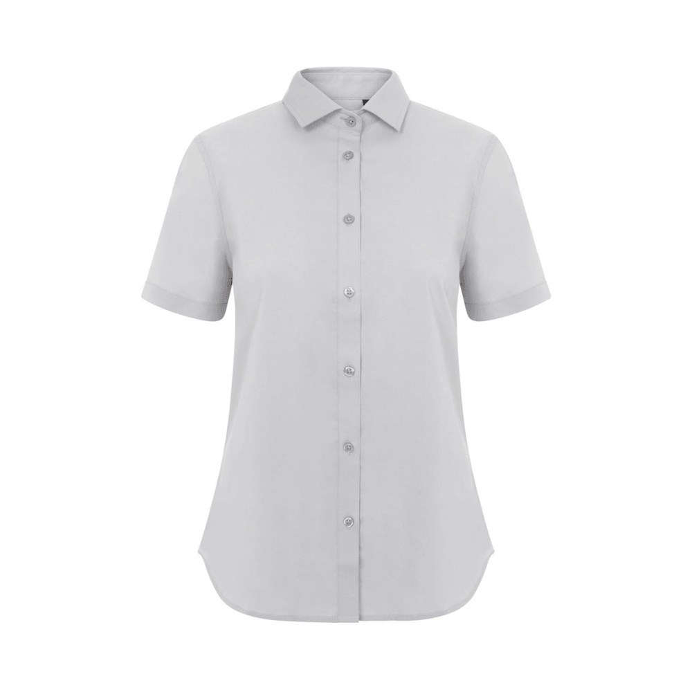405018S VELILLA - Camisa manga corta stretch mujer