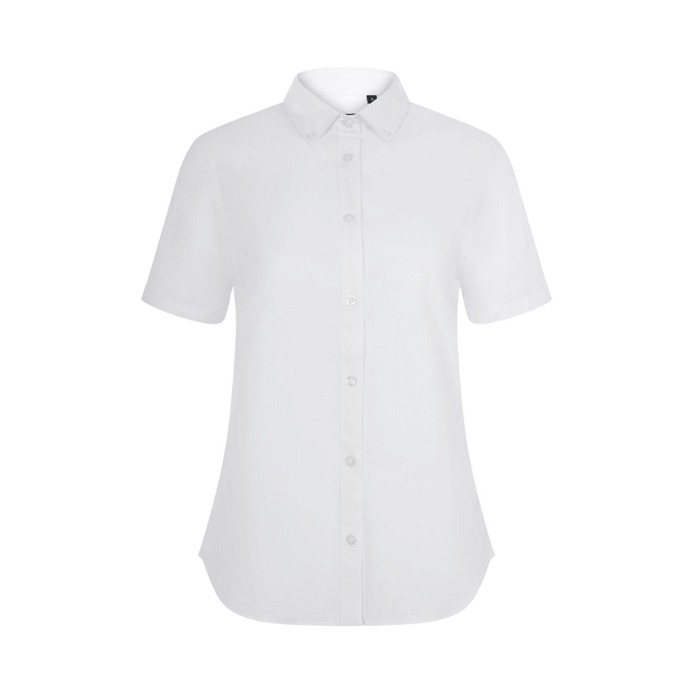 405025S VELILLA - Camisa oxford stretch manga corta mujer