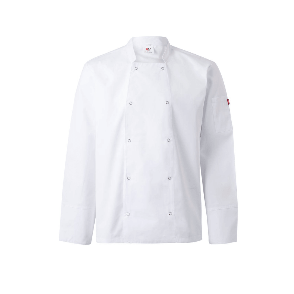 405206 VELILLA - Chaqueta de cocina con automáticos manga larga