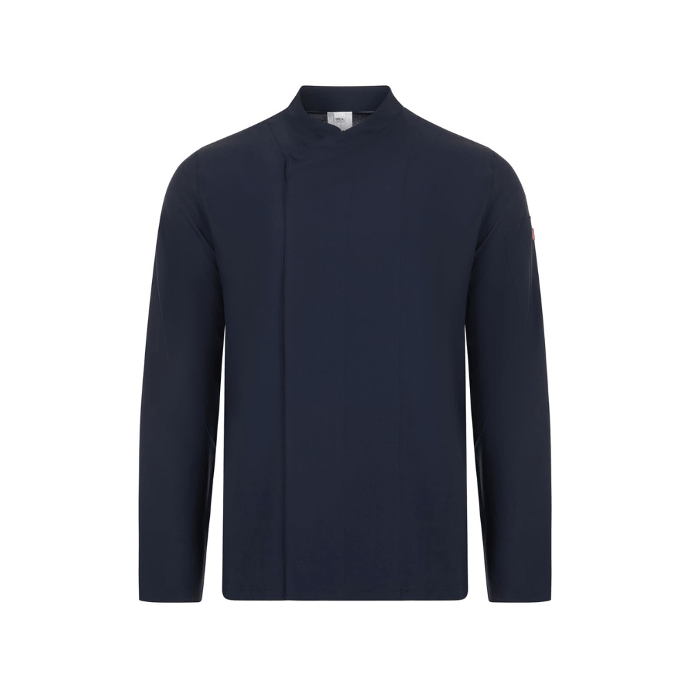 405210 VELILLA - Chaqueta de cocina microfibra con espalda Coolmax® manga larga