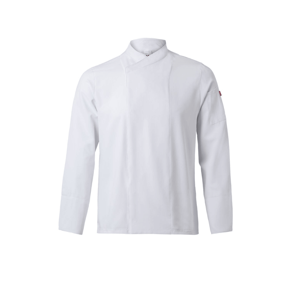 405210 VELILLA - Chaqueta de cocina microfibra con espalda Coolmax® manga larga