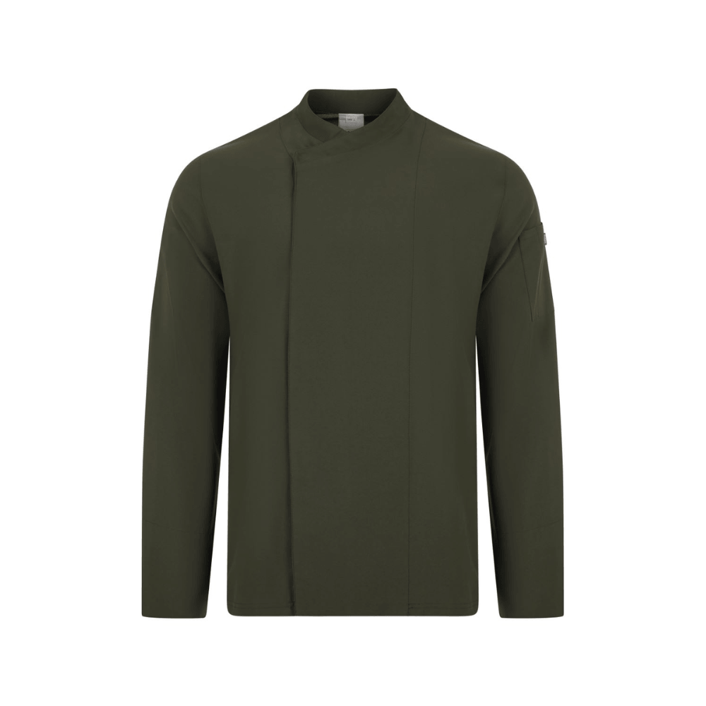 405210 VELILLA - Chaqueta de cocina microfibra con espalda Coolmax® manga larga