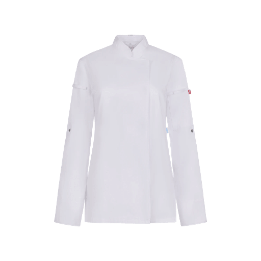 [9208] 405211W VELILLA - SHIFT WOMAN - Chaqueta de cocina Coolmax® Mujer (BLANCO, XS)