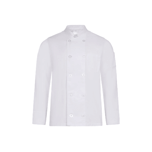 [9274] 405224 VELILLA - Chaqueta de cocina manga larga (BLANCO, XS)