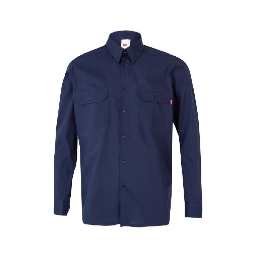 [9320] 520 VELILLA - Camisa manga larga (AZUL MARINO, S)