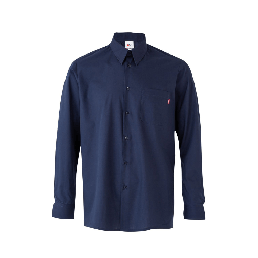 [9368] 529 VELILLA - Camisa manga larga (AZUL MARINO, S)