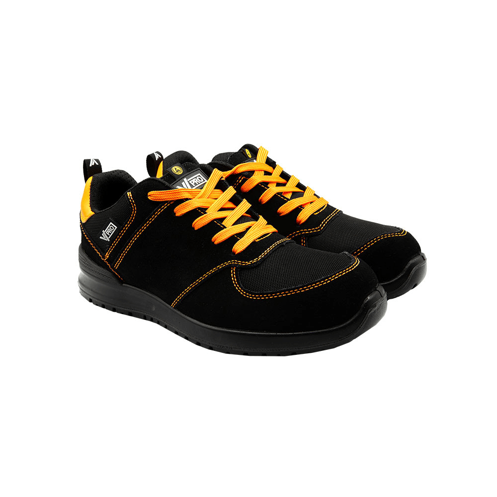 707004C V-PRO - VITAL ORANGE - Zapato de seguridad Metal Free S1P ESD