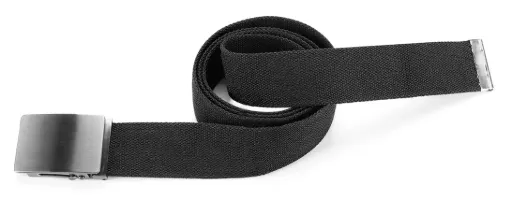 [00135355] 1388BELT MARCA - Cinturón textil con hebilla de aluminio