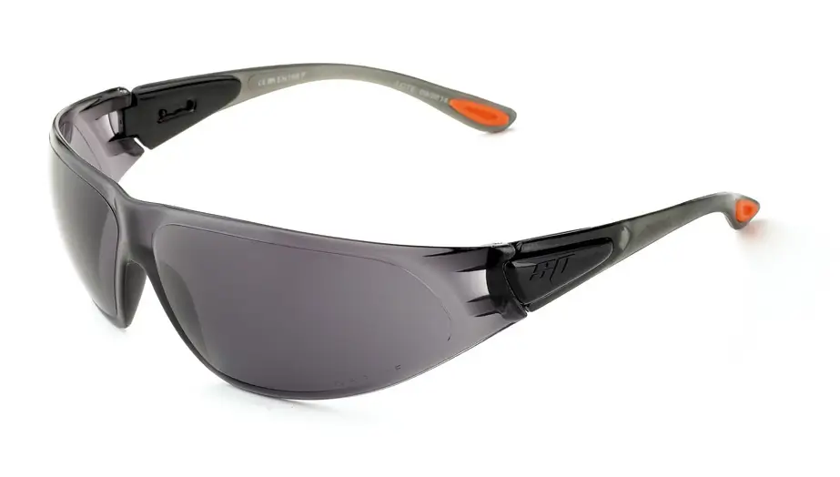2188GRG STEELPRO - RUNNER - Gafa de seguridad con lente gris anti-rayadura y anti-vaho