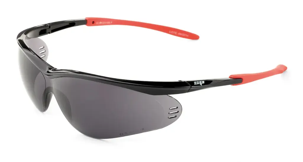 2188GSPG STEELPRO - SPY PRO - Gafa de seguridad con lente gris solar anti-rayadura y anti-vaho