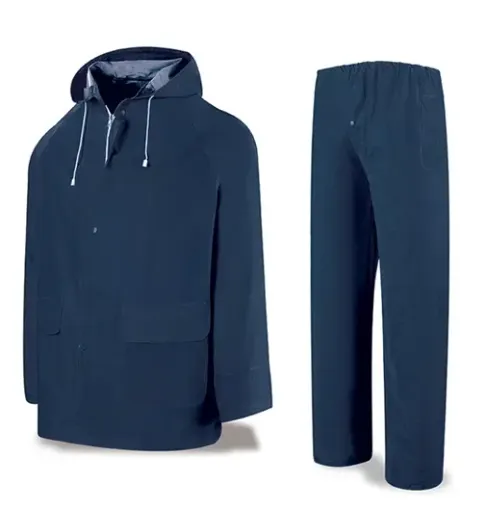 [00137128] 188TA32 METEO - Traje de agua (chaqueta y pantalón) en PVC con refuerzo de poliéster (AMARILLO, M)