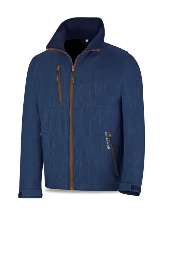 [00139000] 288CSV METEO -  ZIRCON - Cazadora softshell vaquero triple lámina (S)