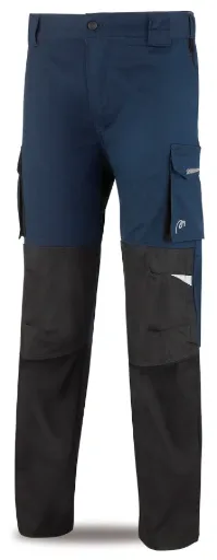 [00141616] 588PPS MARCA - Pantalón de trabajo PRO SERIES Stretch (GRIS/NEGRO, 50/52)