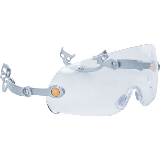 [00161042] FUEGO DELTA PLUS - Gafas de protección transparentes para usar con casco de obra