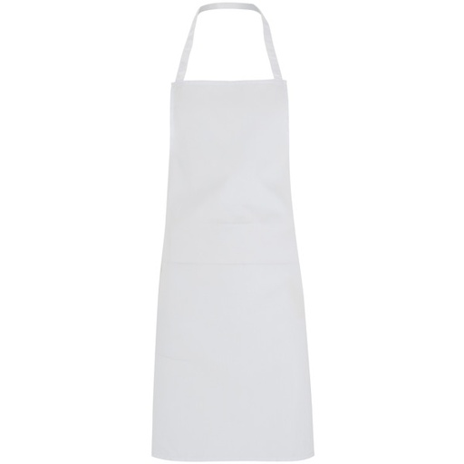 [00159337] DE9128 RAMSAY ROLY - Delantal largo sarga (BLANCO)