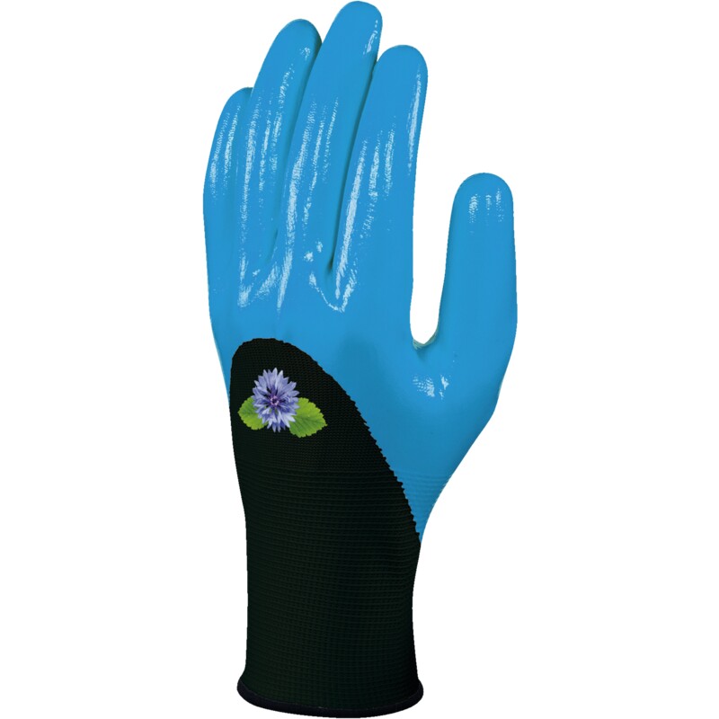 DPVE715 DELTA PLUS - Guante mecánico, impermeable hasta la mitad del dorso, ideal para entornos húmedos